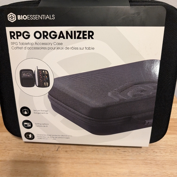 Bio Essentials RPG Organiser Tabletop Accessory Case Brand New with tag - Picture 2 of 2